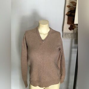 Panda Cashmere light Brown Sweater Size 36